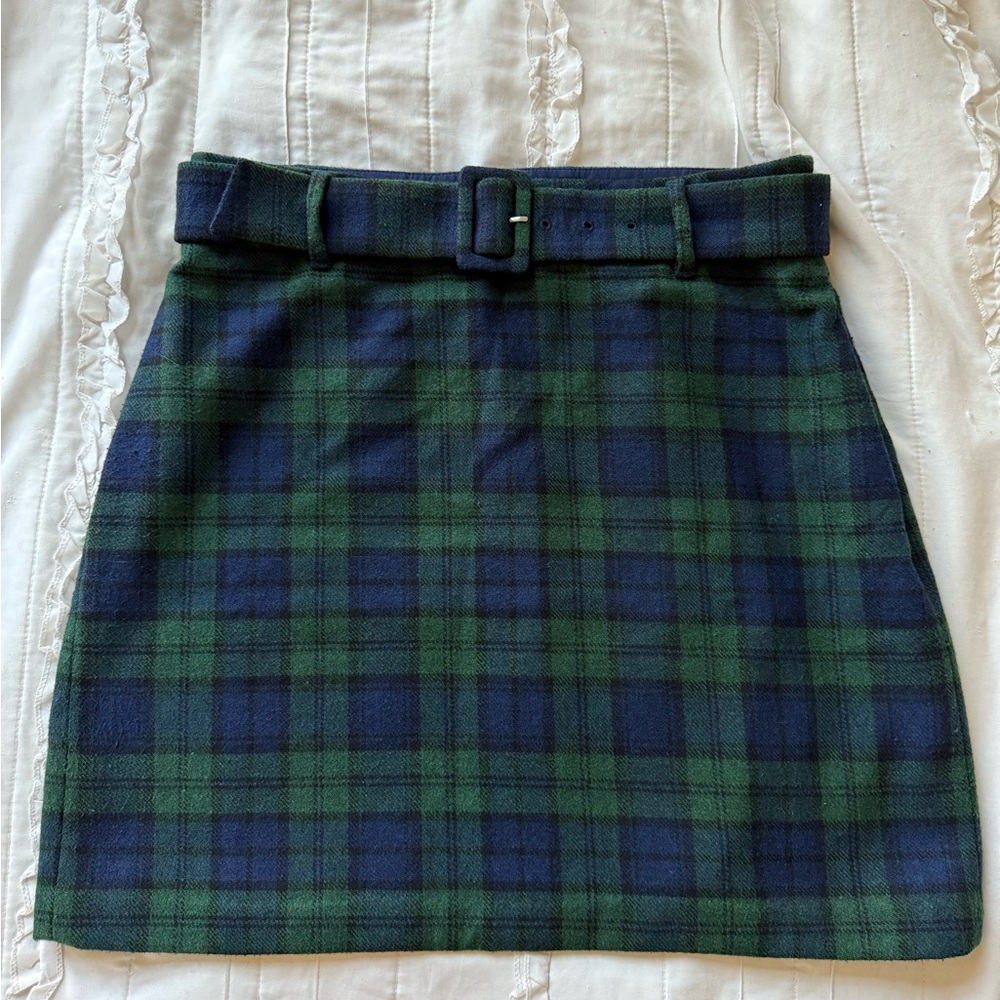 Ann Taylor Loft Plaid Mini Skirt